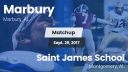 Matchup: Marbury vs. Saint James School 2017