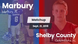 Matchup: Marbury vs. Shelby County  2018