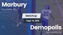 Matchup: Marbury vs. Demopolis  2019