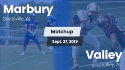 Matchup: Marbury vs. Valley  2019