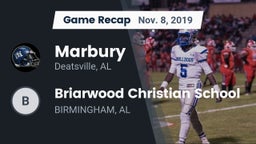 Recap: Marbury  vs. Briarwood Christian School 2019