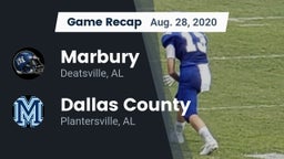 Recap: Marbury  vs. Dallas County  2020