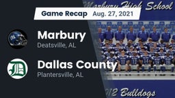 Recap: Marbury  vs. Dallas County  2021