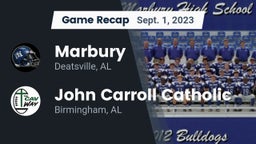 Recap: Marbury  vs. John Carroll Catholic  2023