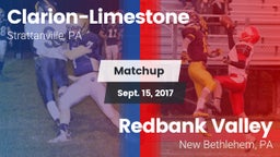 Matchup: Clarion-Limestone vs. Redbank Valley  2017