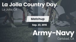 Matchup: La Jolla Country Day vs. Army-Navy  2016
