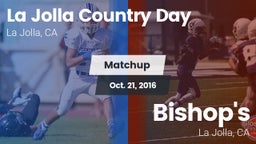 Matchup: La Jolla Country Day vs. Bishop's  2016
