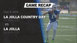 Recap: La Jolla Country Day  vs. La Jolla  2016