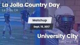 Matchup: La Jolla Country Day vs. University City  2017