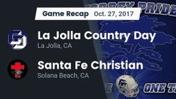 Recap: La Jolla Country Day  vs. Santa Fe Christian  2017