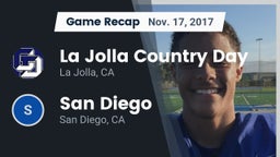 Recap: La Jolla Country Day  vs. San Diego  2017