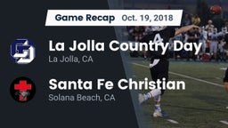 Recap: La Jolla Country Day  vs. Santa Fe Christian  2018