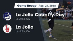 Recap: La Jolla Country Day  vs. La Jolla  2018