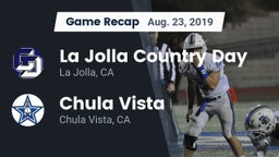 Recap: La Jolla Country Day  vs. Chula Vista  2019