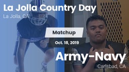 Matchup: La Jolla Country Day vs. Army-Navy  2019