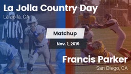 Matchup: La Jolla Country Day vs. Francis Parker  2019