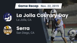 Recap: La Jolla Country Day  vs. Serra  2019