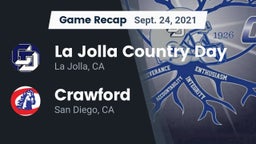 Recap: La Jolla Country Day  vs. Crawford  2021