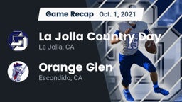 Recap: La Jolla Country Day  vs. Orange Glen  2021