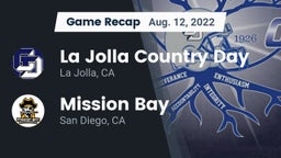 Recap: La Jolla Country Day  vs. Mission Bay  2022