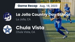 Recap: La Jolla Country Day School vs. Chula Vista  2023