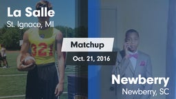Matchup: La Salle vs. Newberry  2016
