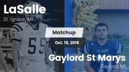 Matchup: La Salle vs. Gaylord St Marys 2018