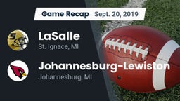 Recap: LaSalle  vs. Johannesburg-Lewiston  2019
