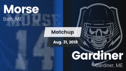 Matchup: Morse vs. Gardiner  2018