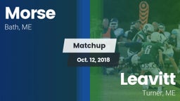Matchup: Morse vs. Leavitt  2018