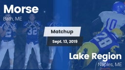 Matchup: Morse vs. Lake Region  2019