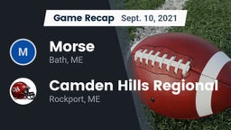 Recap: Morse  vs. Camden Hills Regional  2021