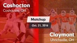 Matchup: Coshocton vs. Claymont  2016
