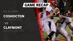 Recap: Coshocton  vs. Claymont  2016