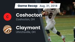 Recap: Coshocton  vs. Claymont  2018