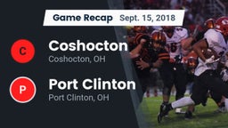 Recap: Coshocton  vs. Port Clinton  2018