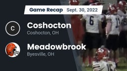 Recap: Coshocton  vs. Meadowbrook  2022