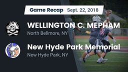 Recap: WELLINGTON C. MEPHAM vs. New Hyde Park Memorial  2018