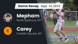 Recap: Mepham  vs. Carey  2019
