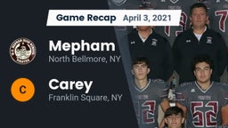 Recap: Mepham  vs. Carey  2021