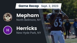 Recap: Mepham  vs. Herricks  2023
