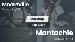 Matchup: Mooreville vs. Mantachie  2016