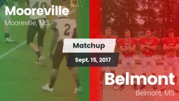 Matchup: Mooreville vs. Belmont  2017