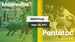 Matchup: Mooreville vs. Pontotoc  2017