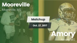 Matchup: Mooreville vs. Amory  2017