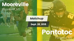 Matchup: Mooreville vs. Pontotoc  2018