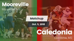 Matchup: Mooreville vs. Caledonia  2018