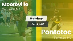 Matchup: Mooreville vs. Pontotoc  2019