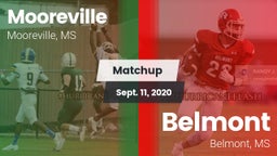 Matchup: Mooreville vs. Belmont  2020