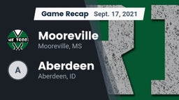 Recap: Mooreville  vs. Aberdeen  2021